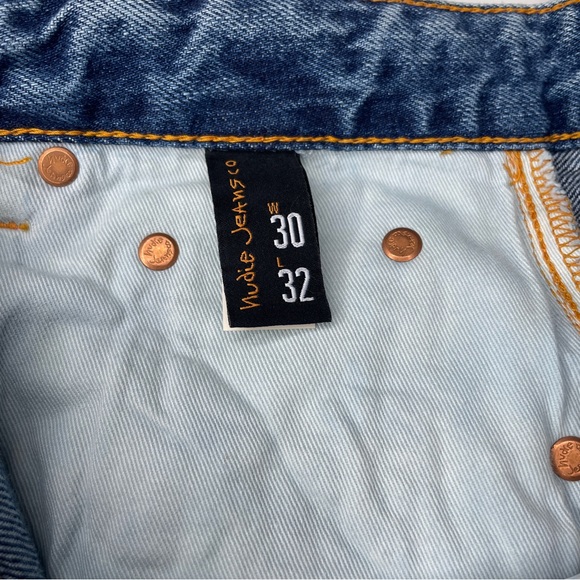 Nudie Jeans Womens Breezy Britt Organic Cotton High Waist 30x32 - Picture 7 of 13